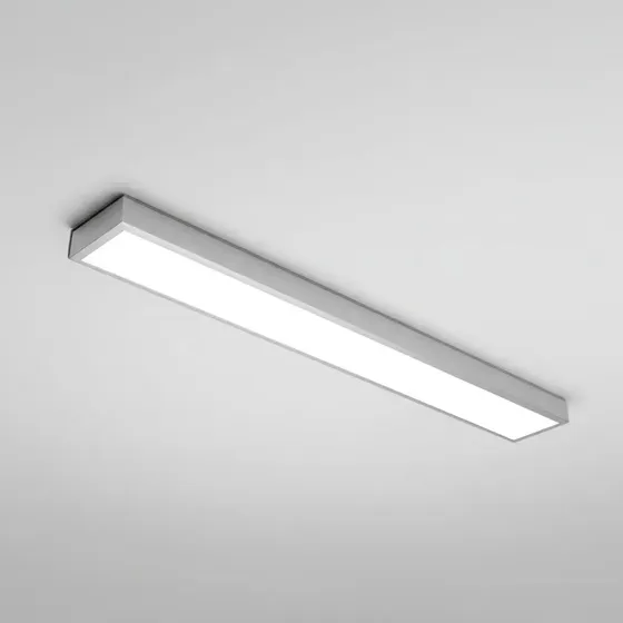Luminária Plafon Led 15cmx120cm Sobrepor 120cmx15cm Bivolt