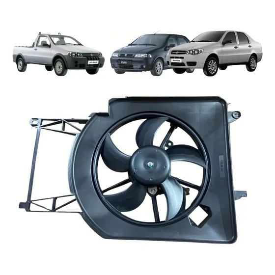 Ventoinha Completo Palio Fire Valeo C/ar 2001 Acima 22015 *