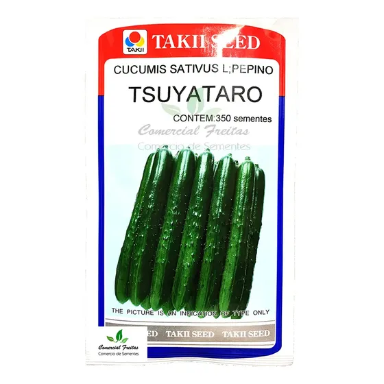 Sementes De Pepino Japones Hib. Tsuyataro C/ 1.050 Sementes