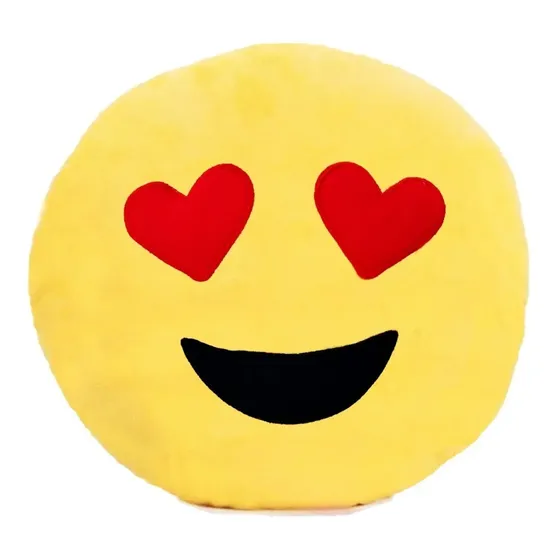 Almofada Emoji Emoticon Whatsapp Love