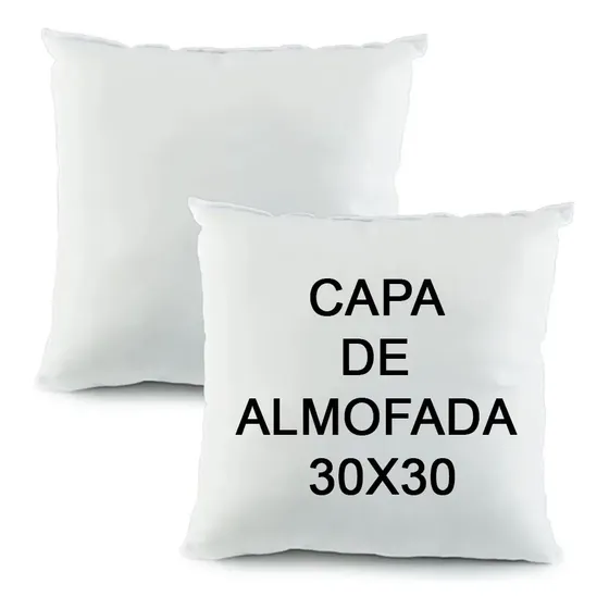 Kit 20 Capas De Almofadas 30x30 Para Sublimação