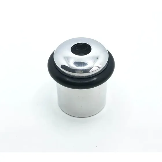 5 Pçs Batedor Limitador P/ Porta De Alumínio Maciço 25mm