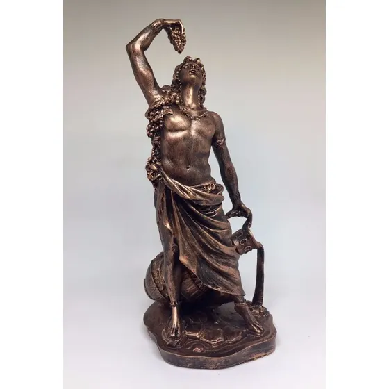 Deus Dionísio Wicca Estatueta Resina Bonze