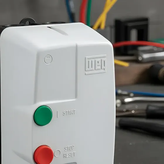Chave Partida Direta Trifásica Pdw04-7,5v25 7,5cv/220v Weg