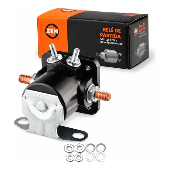 Automatico Auxiliar Motor Partida 12v Tipo Ford (rele)+frete