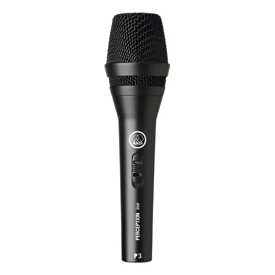 Microfone Akg P3s Perception Microfone Instrumental De Fio
