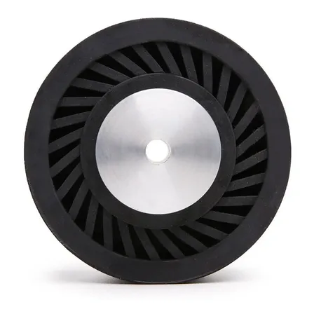 Roda Expansiva 140x25mm Largura Com Centro De Alumínio