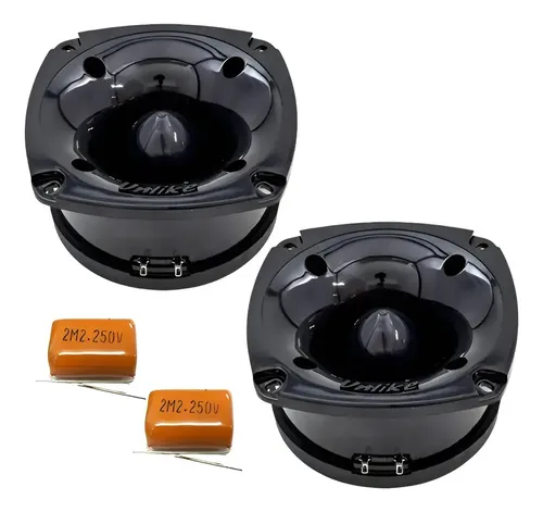 Kit 2 Super Tweeter Profissional 120w Rms 8 Ohms + Brinde