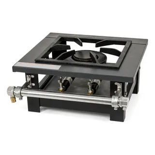 Fogão Industrial Ferro Fundido 1 Boca Baixa Pressão De Mesa Gás