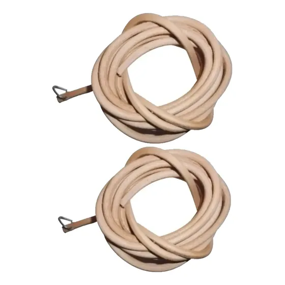2 Correia De Couro Para Máquina Costura De Pedal Antiga 2m