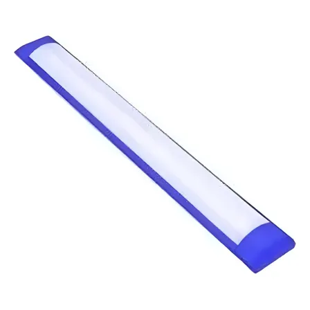 Kit 2 Luminaria Led Tubular 40w 120cm Iluminação Azul/ 127/220v Azul