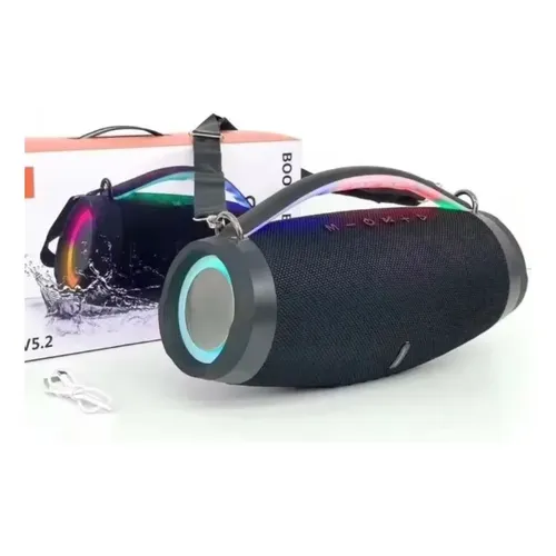 Caixa De Som Alto-falante Boombox 35cm Portátil Bluetooth