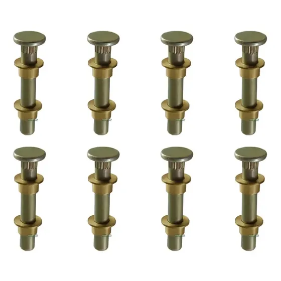 Kit Com 8 Pinos Da Dobradiça Porta Dianteira Traseira L-200