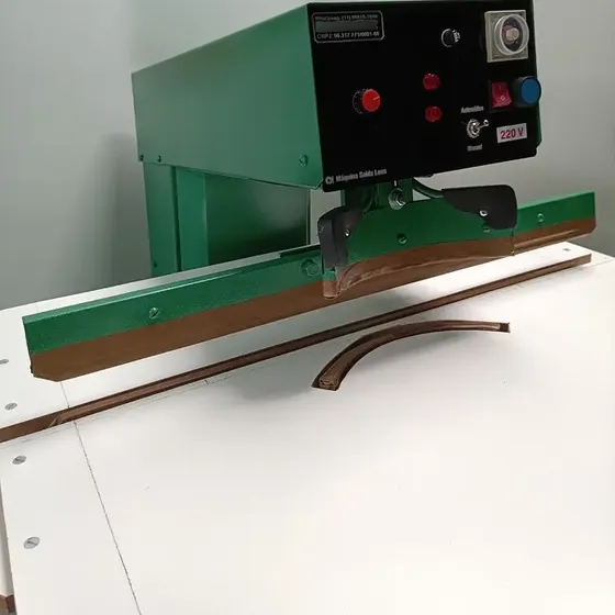 Máquina Solda Lona Mod 2 Barra Reta E Curva 220v