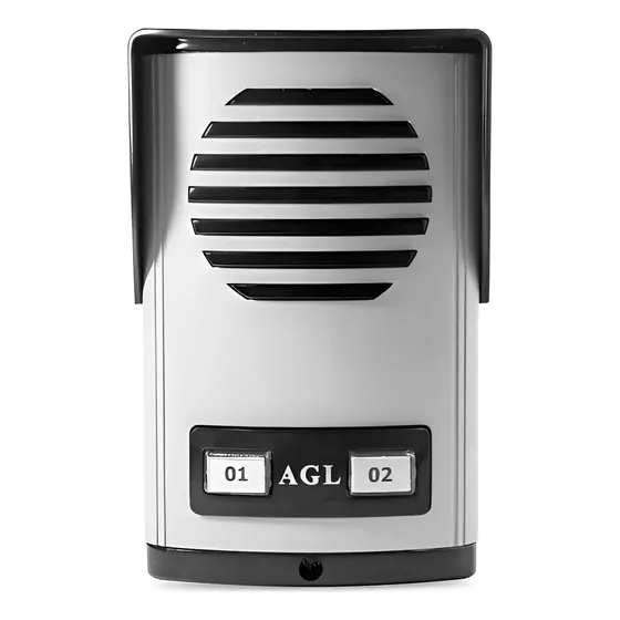 Porteiro Interfone Agl Coletivo 02 Pontos Sem Fones Com Nota