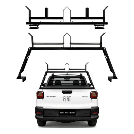 Rack Para 2 Escadas Com Rolete E Trava - Strada 2020 A 2026