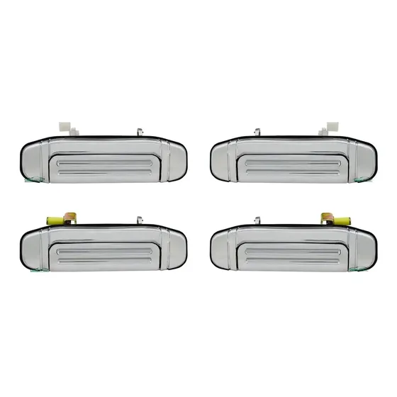 Kit Maçaneta Cromada Porta Pajero 94 95 96 97 98 99