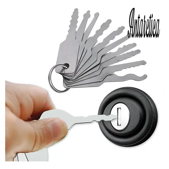 Kit-007- 20 Peças Michas Abri Cadeados Fechaduras,carros!