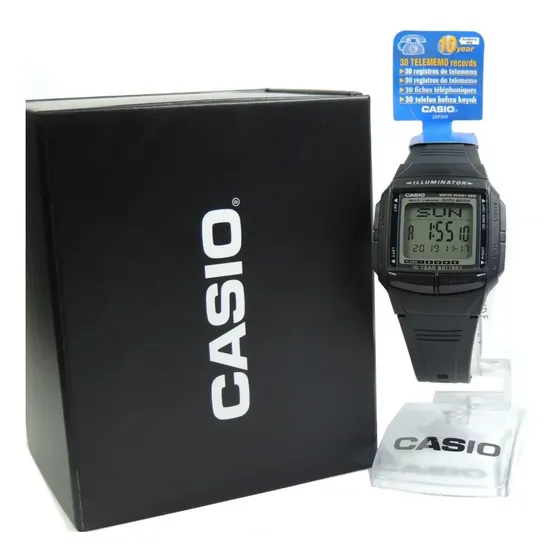 Relógio Casio Data Bank - Modelo Db-36-1avdf (nf/garantia)