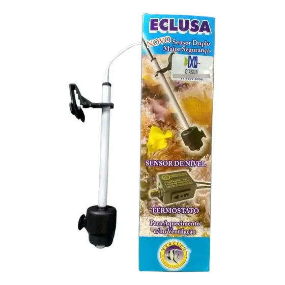 Sensor Bóia Nível Eclusa - Haste 20 Cm / Bivolt