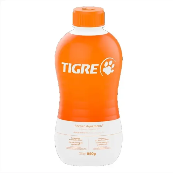 Cola Adesivo Água Quente Aquatherm Tigre Frasco 850 Gramas