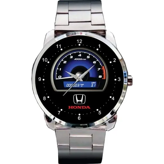Relógio De Pulso Personalizado Painel Rpm Civic -cod.horp038