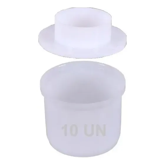 10 Forma Queijo Minas Padrão Cobocó Cp-800 + Prensador Baixo