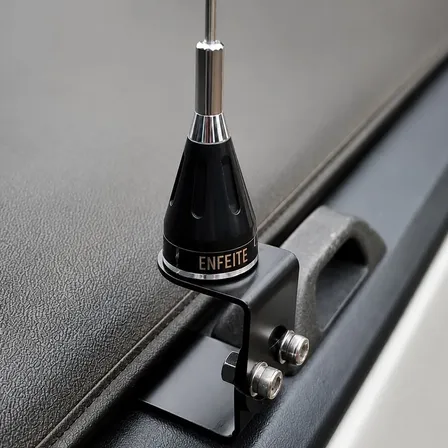 Antena Px Camionete Suporte Parafuso Enfeite Lançamento Novo