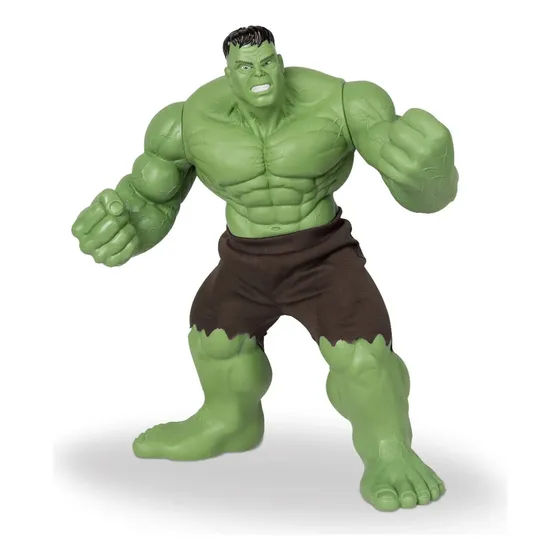 Boneco Hulk Gigante Articulado 45cm Vinil Mimo Toys