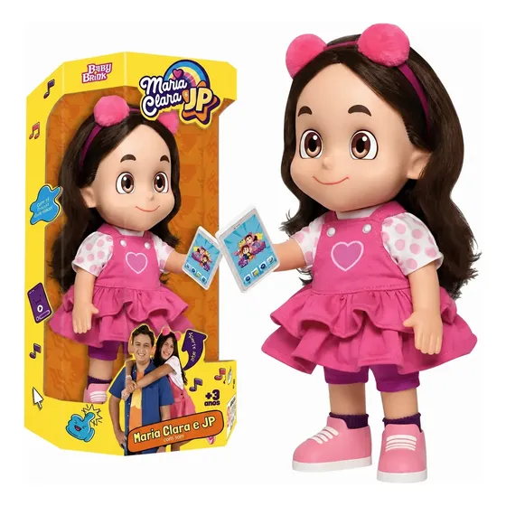 Boneca Maria Clara Irma Jp Youtuber Infantil Com Som