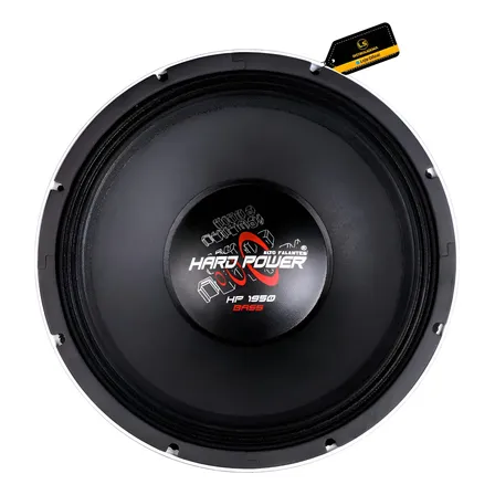 Subwoofer Hardpower Hp1950sg 4ohms 15 Pol Original Preto