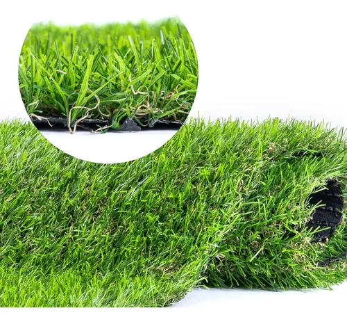 Grama Sintetica 30mm Semelhante Natural Bicolor Soft - 4m2
