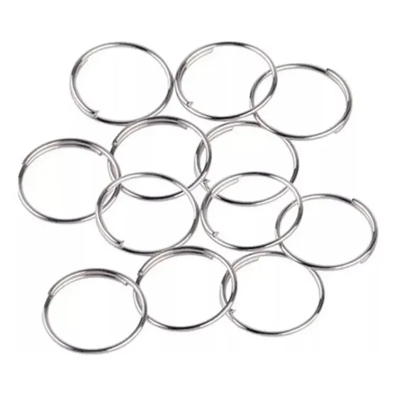 1000 Argolas Em Aço Inox Para Montagem De Lustres 10mm