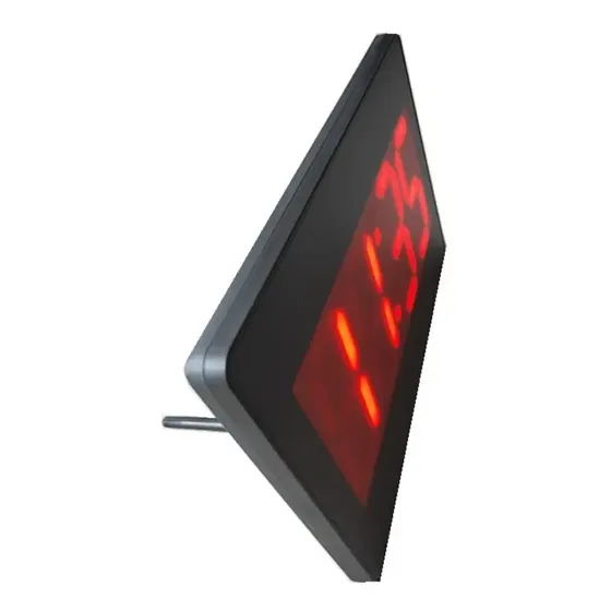 Relogio Digital Parede Mesa Alarme Hora Data 2316