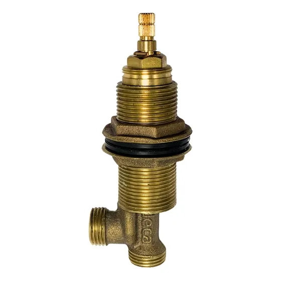 Lateral Misturador Lavatório Deca 1/4 Volta Belle Epoque Dourado/latão Polido/latonado