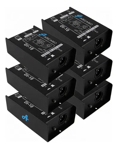 Kit 6 Direct Box Passivo Arcano Di-10 Melhor Custo Benefício