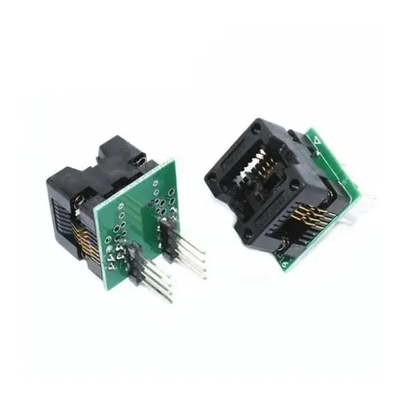 Kit 2 Adaptadores Soic8 Sop8 Para Dip8 Eprom 150mil E 200mil