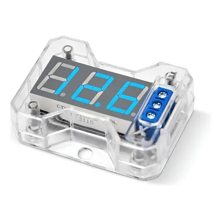 Voltimetro Expert Vex 1.0 Digital Vex 1 Automotivo Novo 12v
