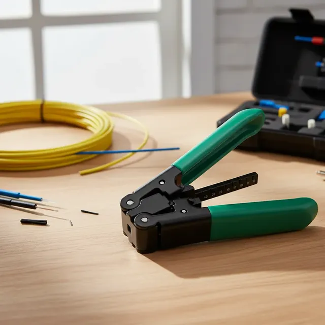 Alicate Decapador Para Fibra Optica Drop Flat