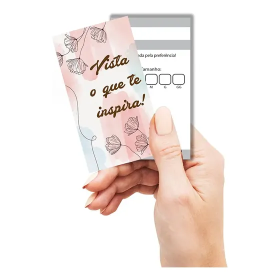 Tag / Etiqueta Roupas Moda Feminina 100un