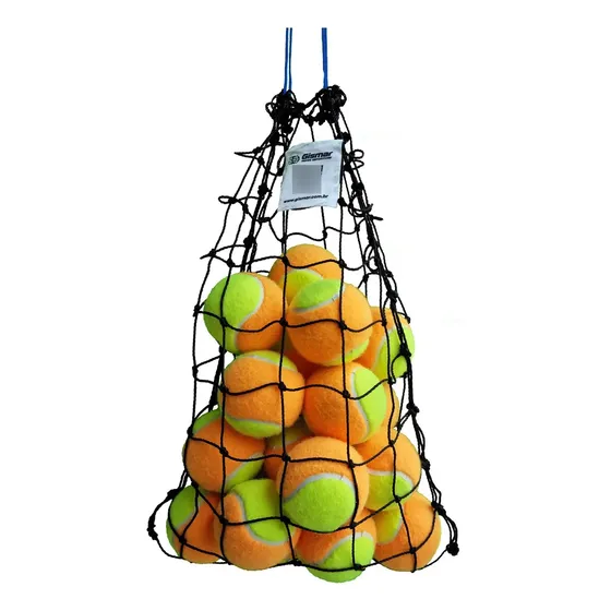 Saco Porta Bolas Preto Para 20 Bolas De Beach Tennis/tênis