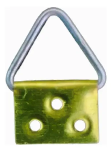 Pendurador De Quadros Triangulo Suporte Grande 50 Peças