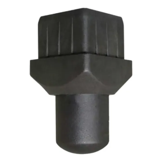 Pé Para Tubo 40x40 Com Regulagem Kit 4 Unidades