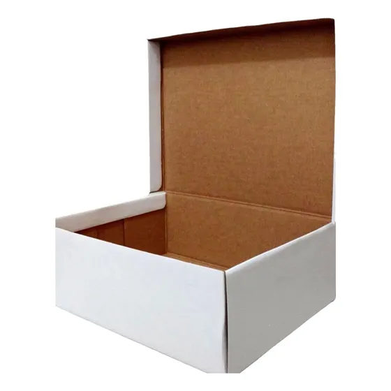 Caixa De Sapato Branca 18 X 28 Kit 100 Unid Frete Gratis