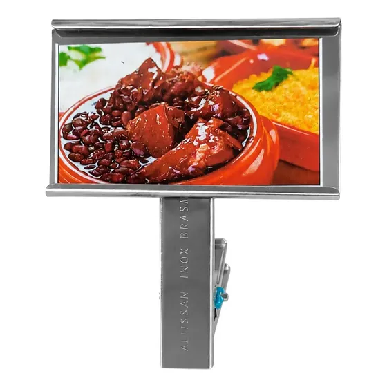 Kit 15 Display De Inox Para Bandeja Ref 299