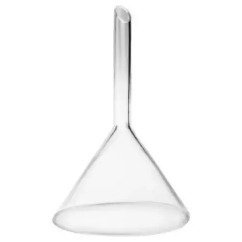 Funil De Vidro Liso 100mm 180ml