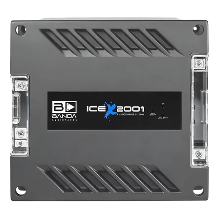 Amplificador Banda Modulo Ice X 2001 2000wrms 1 Ohms Preto