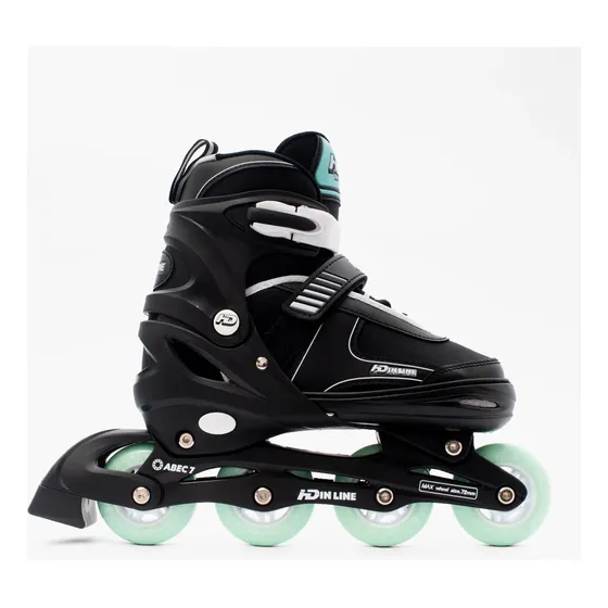 Patins Hd Inline Ajustável - (37/40eu - 35/38br) - Sonic 70 Mm Branco