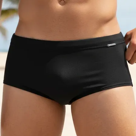 Sunga Masculina De Praia Lançamento Verão - Várias Cores Preto - G