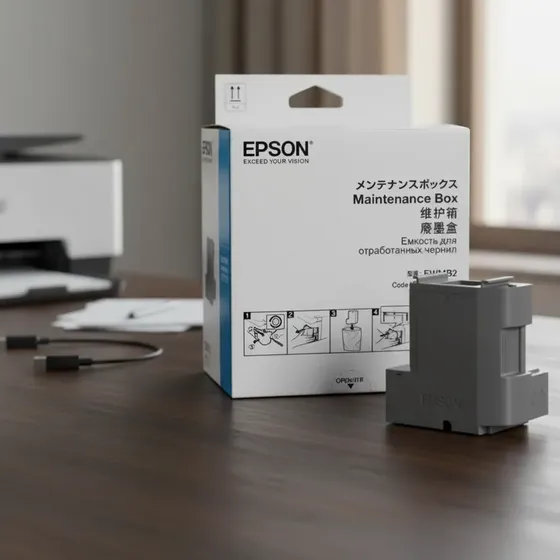 Caixa Manutenção Original Epson L14150 M1180 L6191 T04d100